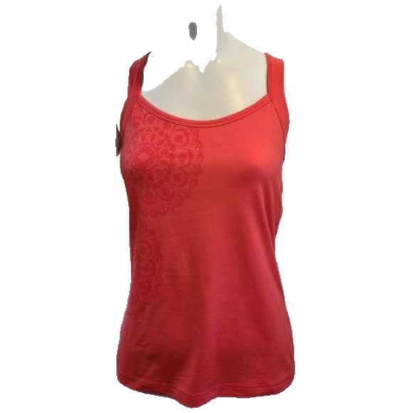 Danskin Now Tops - Danskin Now Coral Womens Activewear Raceback Tank‎